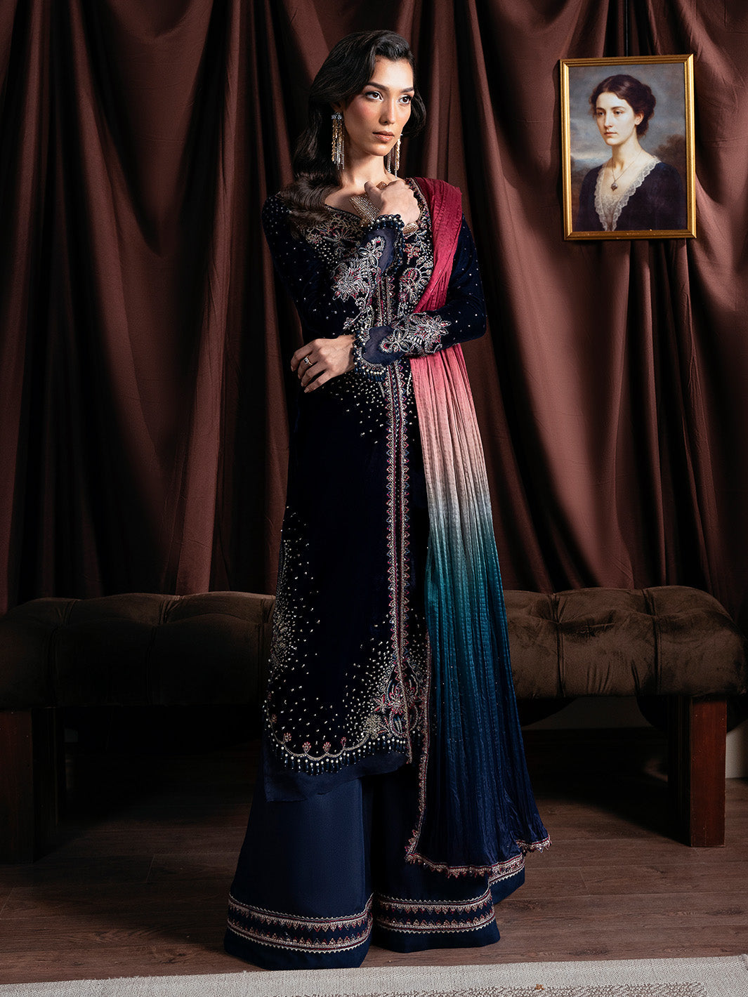 Faiza Faisal | Solene Luxury Velvets | ECLAT - Official Faiza Faisal - Agha Fabrics UK