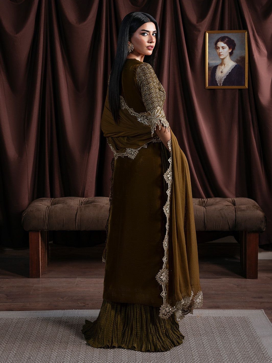 Faiza Faisal | Solene Luxury Velvets | EVANIA - Official Faiza Faisal - Agha Fabrics UK