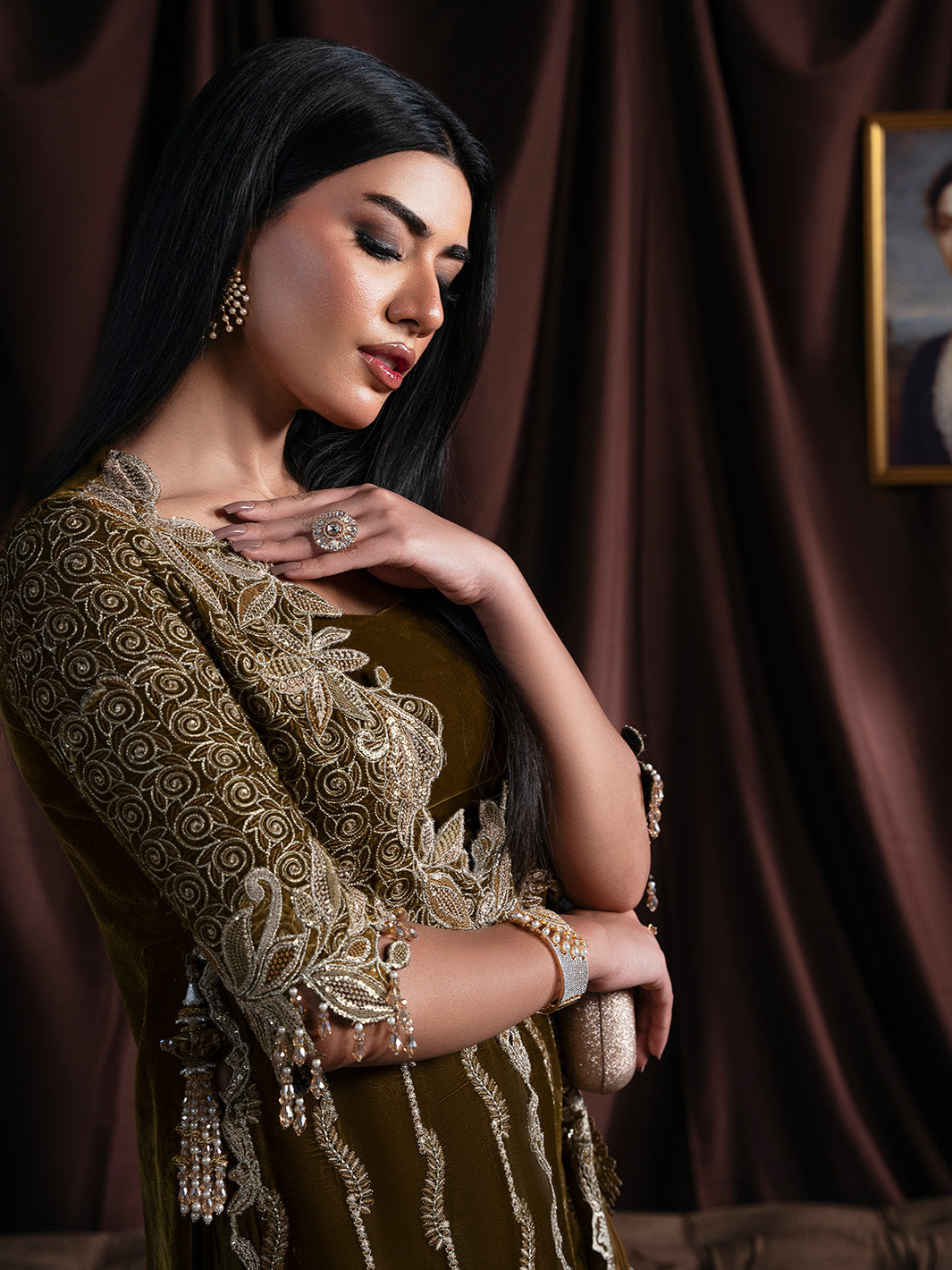 Faiza Faisal | Solene Luxury Velvets | EVANIA - Official Faiza Faisal - Agha Fabrics UK