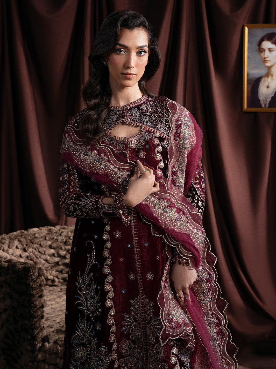 Faiza Faisal | Solene Luxury Velvets | RAVENA - Official Faiza Faisal - Agha Fabrics UK