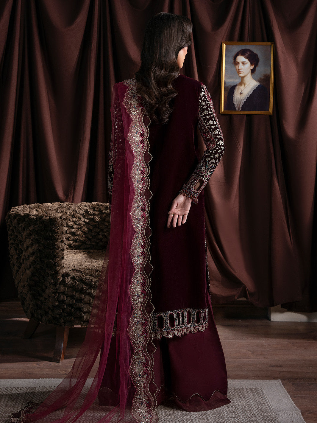 Faiza Faisal | Solene Luxury Velvets | RAVENA - Official Faiza Faisal - Agha Fabrics UK