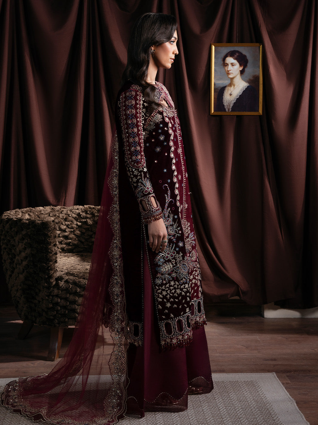 Faiza Faisal | Solene Luxury Velvets | RAVENA - Official Faiza Faisal - Agha Fabrics UK