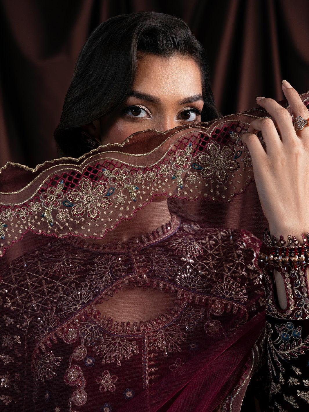 Faiza Faisal | Solene Luxury Velvets | RAVENA - Official Faiza Faisal - Agha Fabrics UK