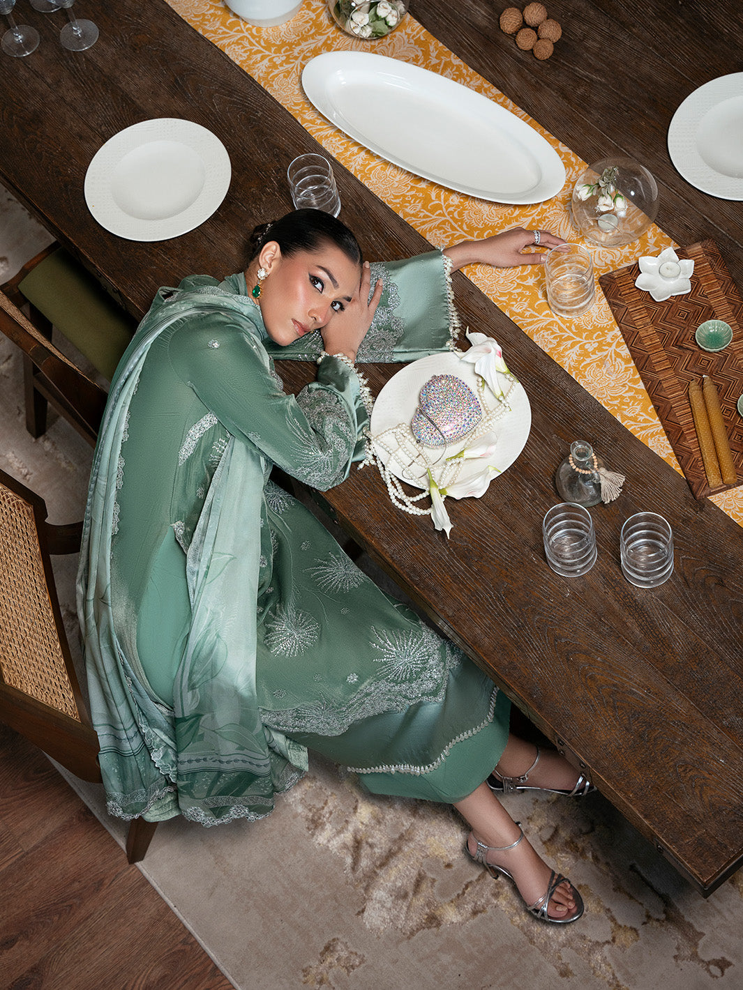 Faiza Faisal | Solene Luxury Velvets | AMARA - Official Faiza Faisal - Agha Fabrics UK