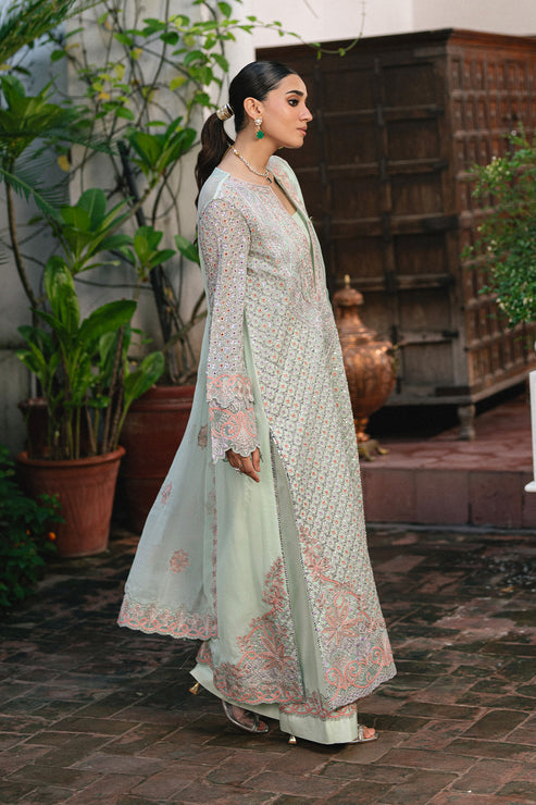 Maryum N Maria | Gulnaar Formals | 3 Piece Embroidered Chiffon TATIANA - FSU5652