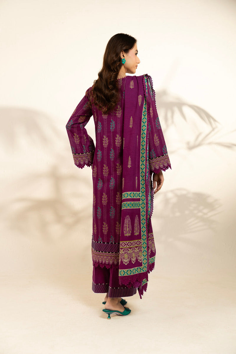 Al Karam | Winter 25 | FW-103.1-25-1-Pink - Official Al Karam - Agha Fabrics UK