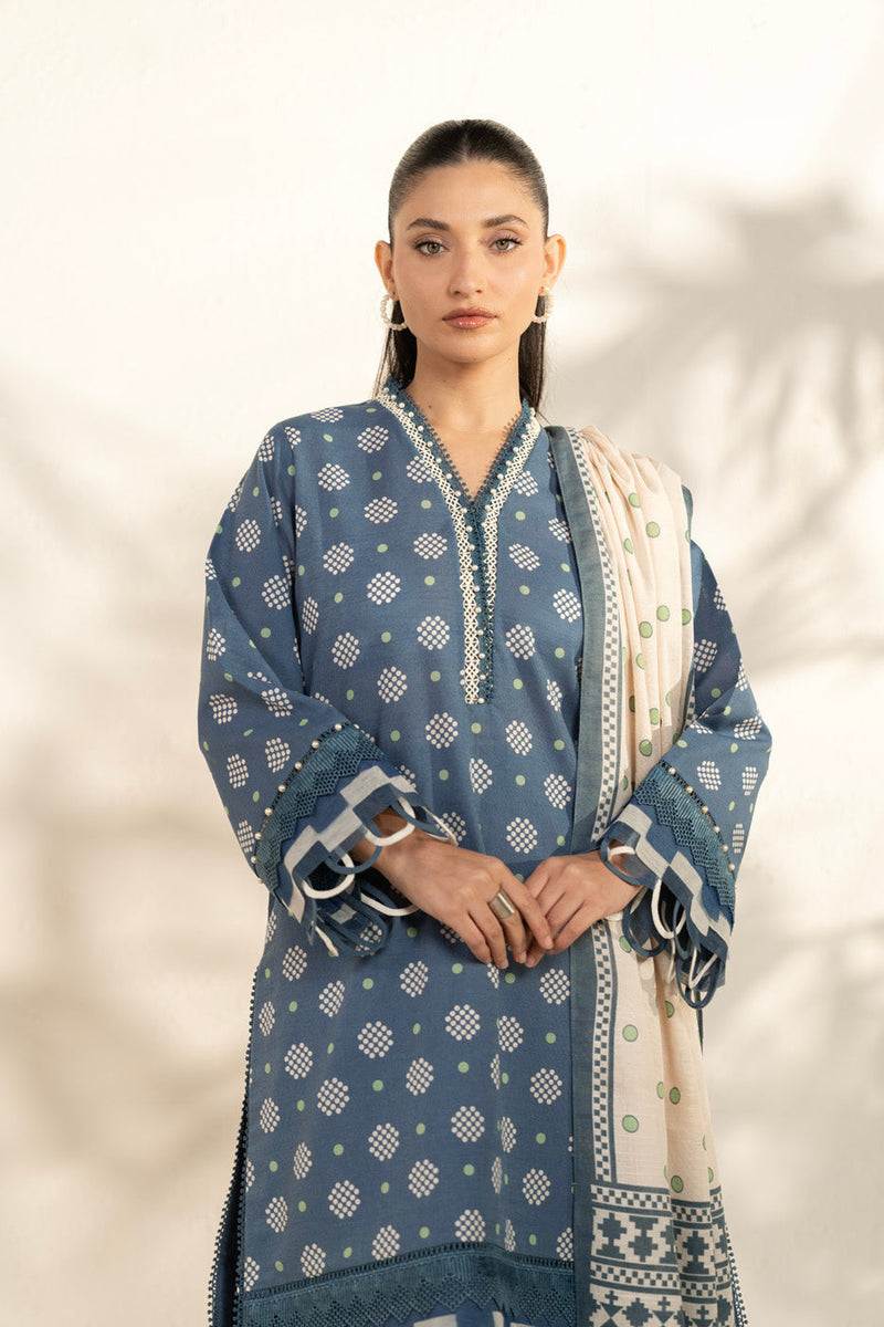 Al Karam | Winter 25 | FW-107.1-25-1-Grey - Official Al Karam - Agha Fabrics UK