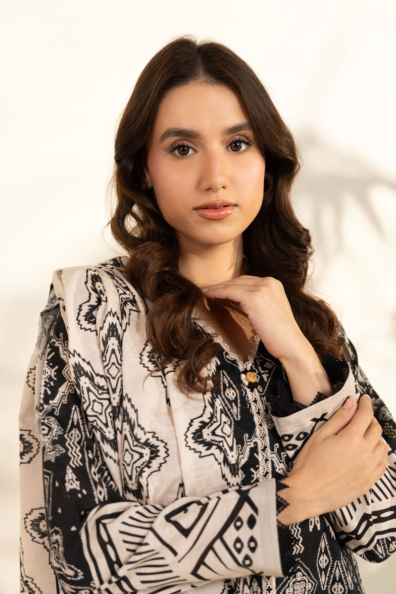 Al Karam | Winter 25 | FW-108-25-1-Black - Official Al Karam - Agha Fabrics UK