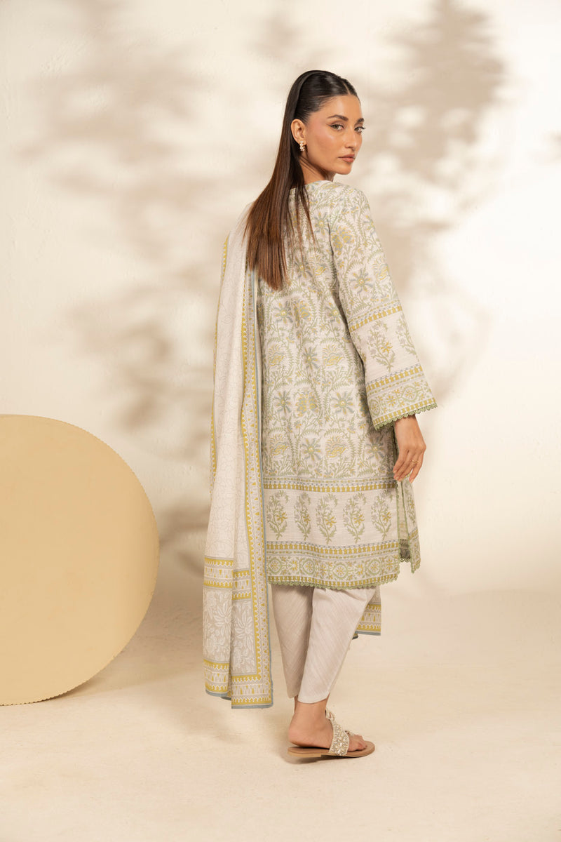 Al Karam | Winter 25 | FW-112.1-25-1-White - Official Al Karam - Agha Fabrics UK
