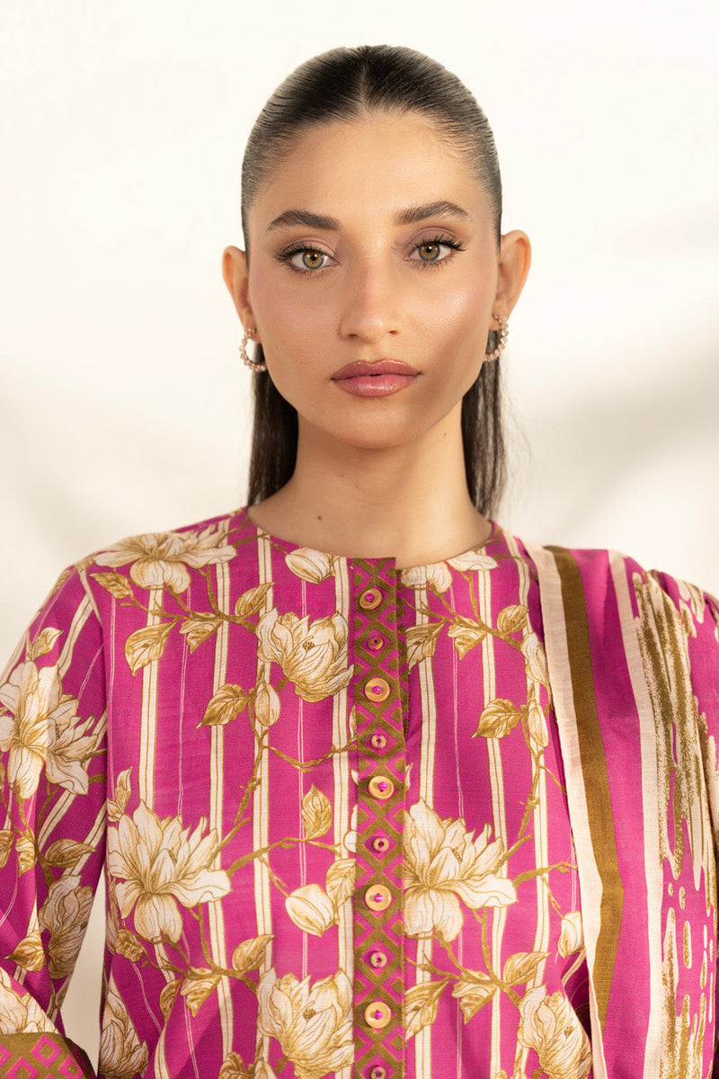 Al Karam | Winter 25 | FW-121-25-1-Pink - Official Al Karam - Agha Fabrics UK