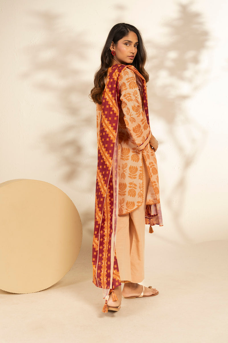 Al Karam | Winter 25 | FW-127-25-1-Beige - Official Al Karam - Agha Fabrics UK