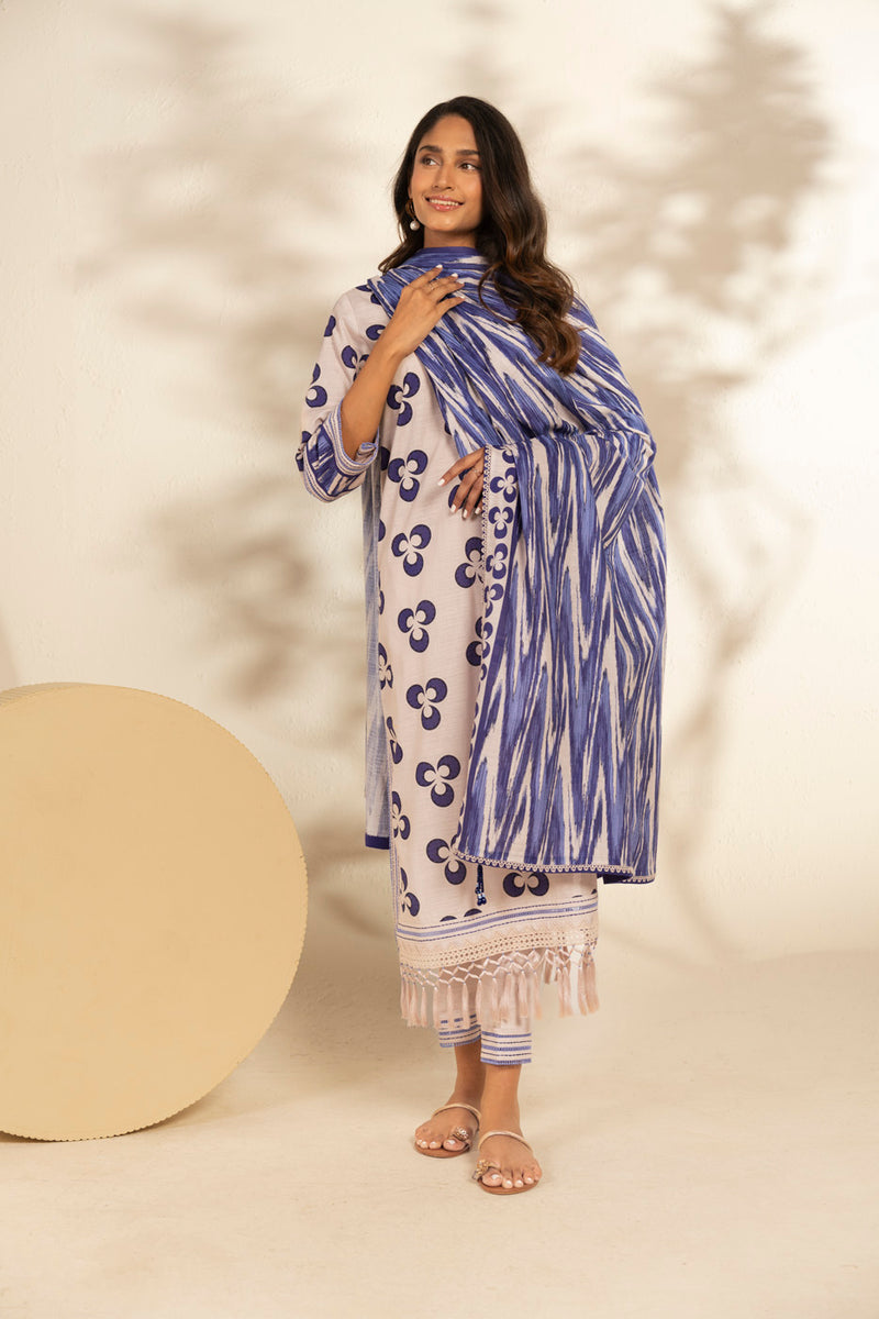 Al Karam | Winter 25 | FW-134-25-1-Beige - Official Al Karam - Agha Fabrics UK