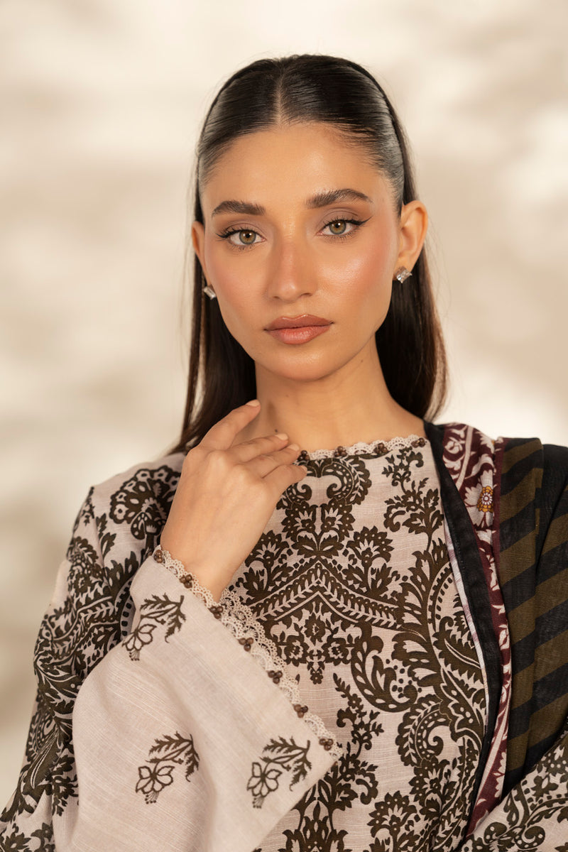 Al Karam | Winter 25 | FW-160.1-25-1-Black - Official Al Karam - Agha Fabrics UK