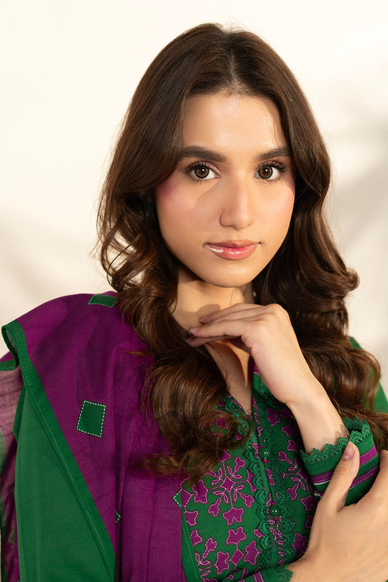 Al Karam | Winter 25 | FW-162.1-25-1-Green - Official Al Karam - Agha Fabrics UK