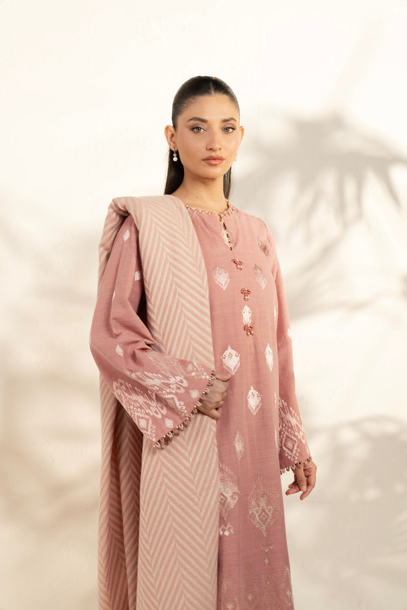 Al Karam | Winter 25 | FW-78-25-1-Pink - Official Al Karam - Agha Fabrics UK