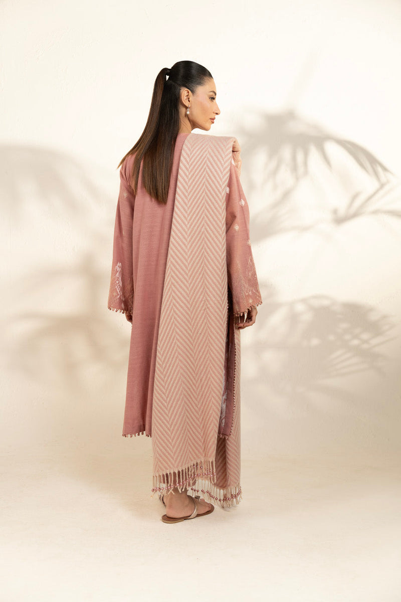 Al Karam | Winter 25 | FW-78-25-1-Pink - Official Al Karam - Agha Fabrics UK