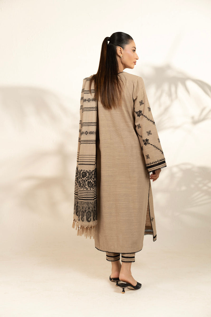 Al Karam | Winter 25 | FW-80-25-1-Beige - Official Alkaram - Agha Fabrics UK