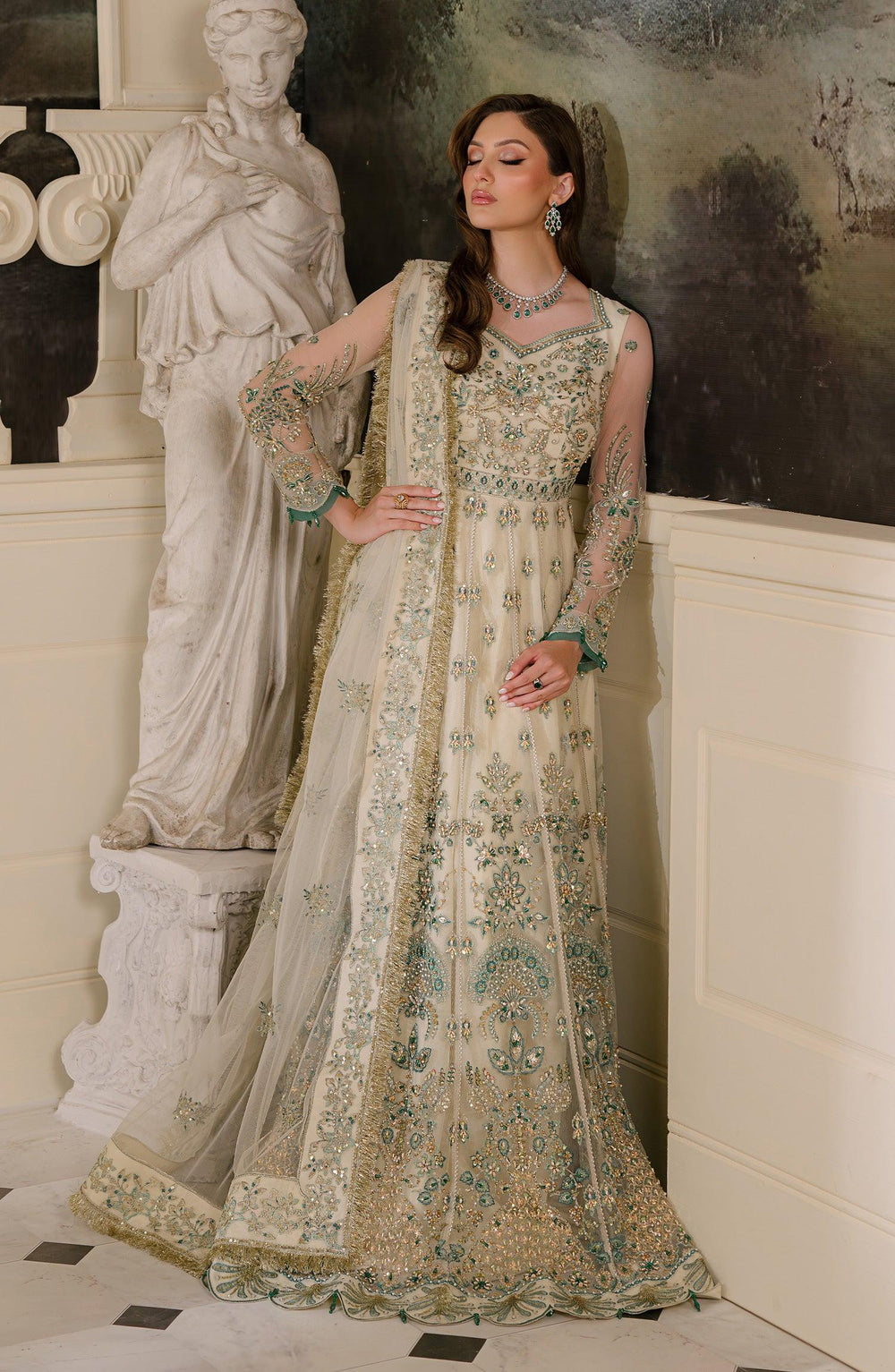 Fabiha Fatima | Reve Royal Luxury Wedding Dresses | PEARL