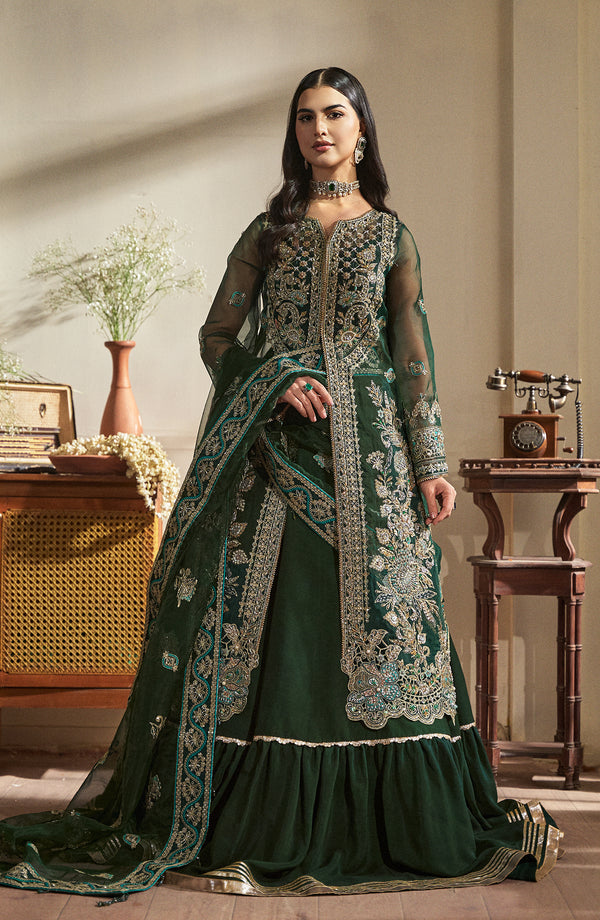 Fabiha Fatima | Reve Royal Luxury Wedding Dresses | EMERALD