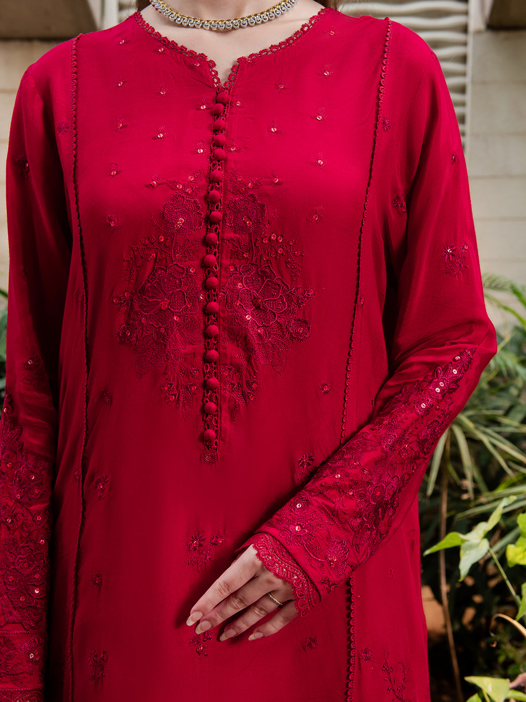 Faiza Faisal | Signature Pret | RUBY - Official Faiza Faisal - Agha Fabrics UK