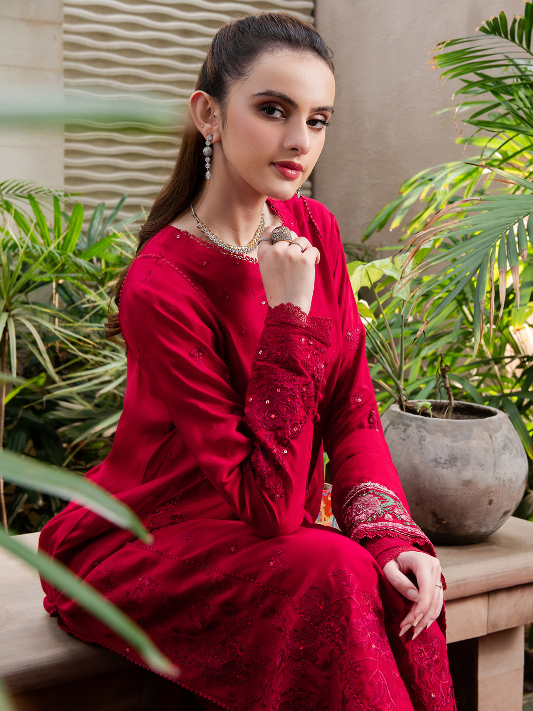 Faiza Faisal | Signature Pret | RUBY - Official Faiza Faisal - Agha Fabrics UK