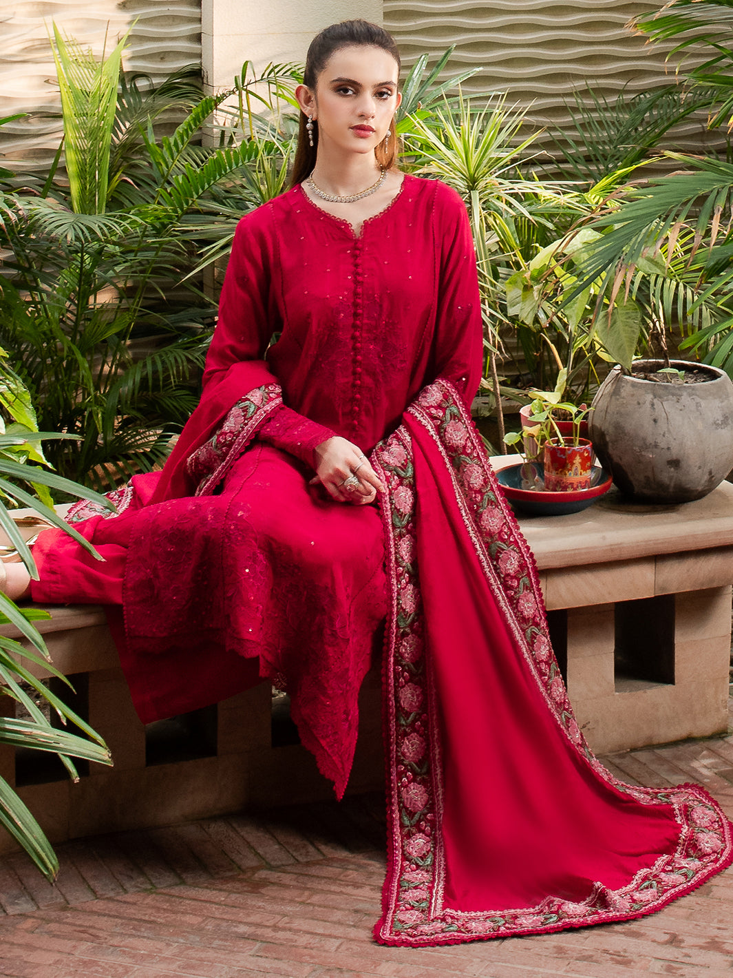 Faiza Faisal | Signature Pret | RUBY - Official Faiza Faisal - Agha Fabrics UK