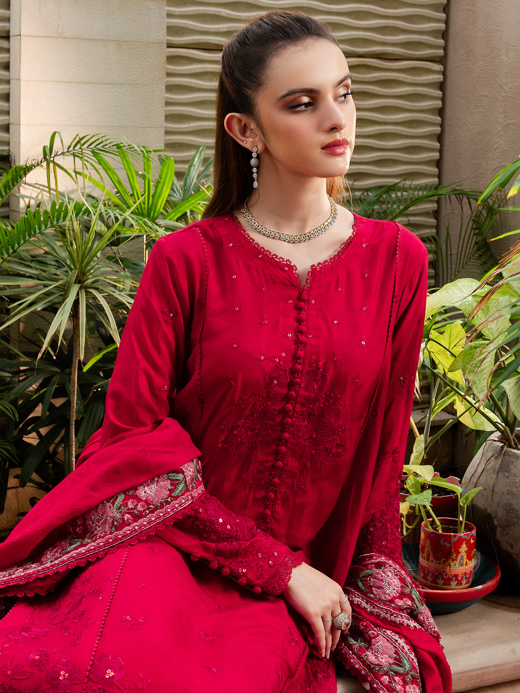 Faiza Faisal | Signature Pret | RUBY - Official Faiza Faisal - Agha Fabrics UK