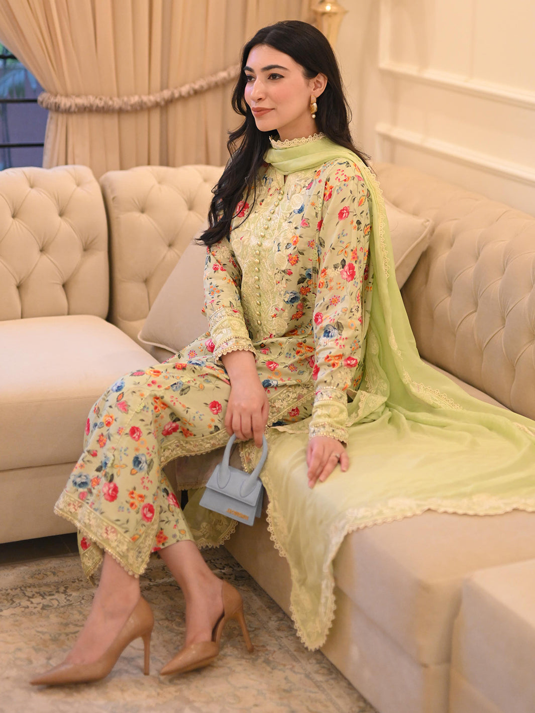 Faiza Faisal | Signature Pret | FLORA - Official Faiza Faisal - Agha Fabrics UK