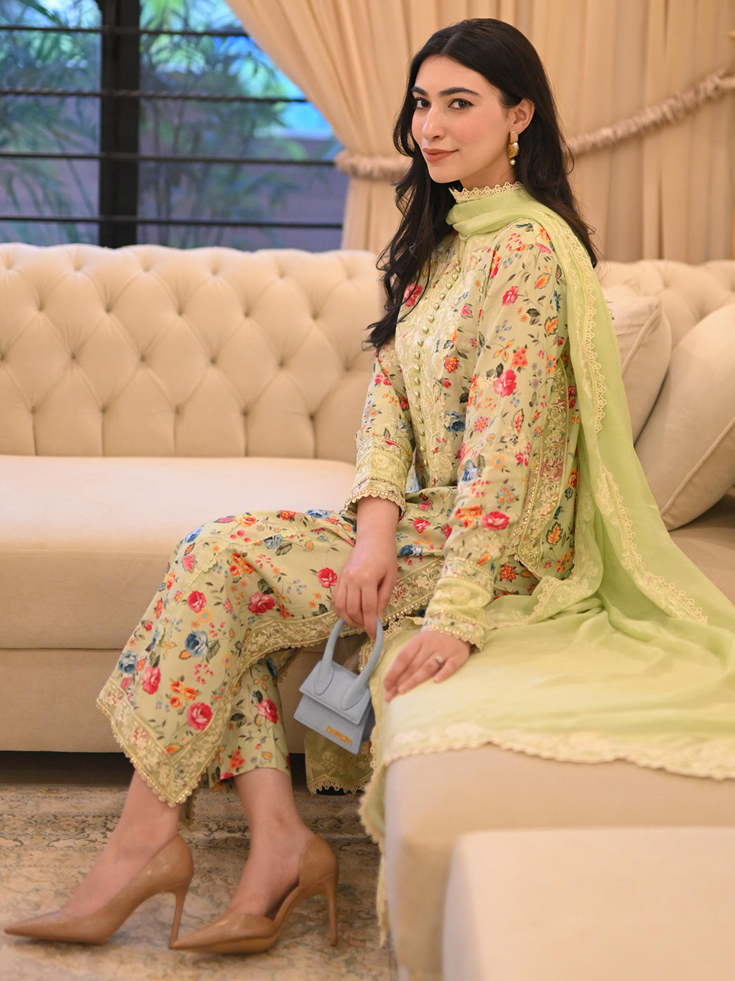 Faiza Faisal | Signature Pret | FLORA - Official Faiza Faisal - Agha Fabrics UK