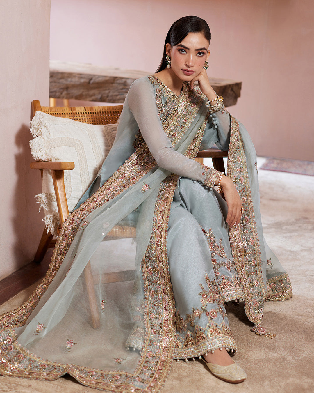 Faiza Saqlain | Aurnia Spring Festive Edit 24 | Zaafia - Official Faiza Saqlain - Agha Fabrics UK