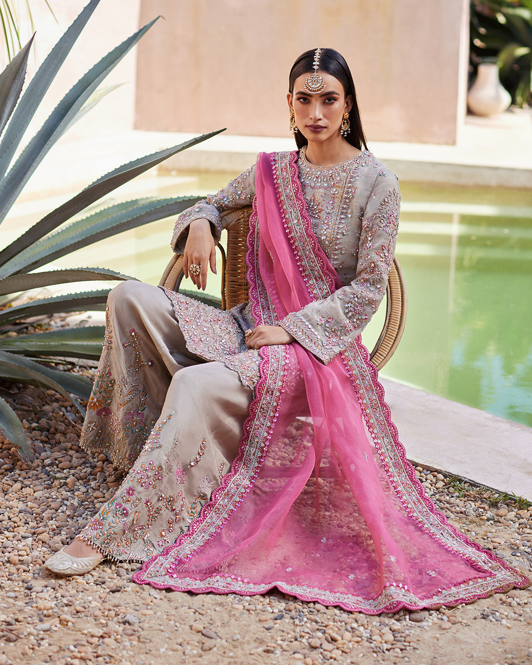 Faiza Saqlain | Aurnia Spring Festive Edit 24 | Rosaline - Official Faiza Saqlain - Agha Fabrics UK
