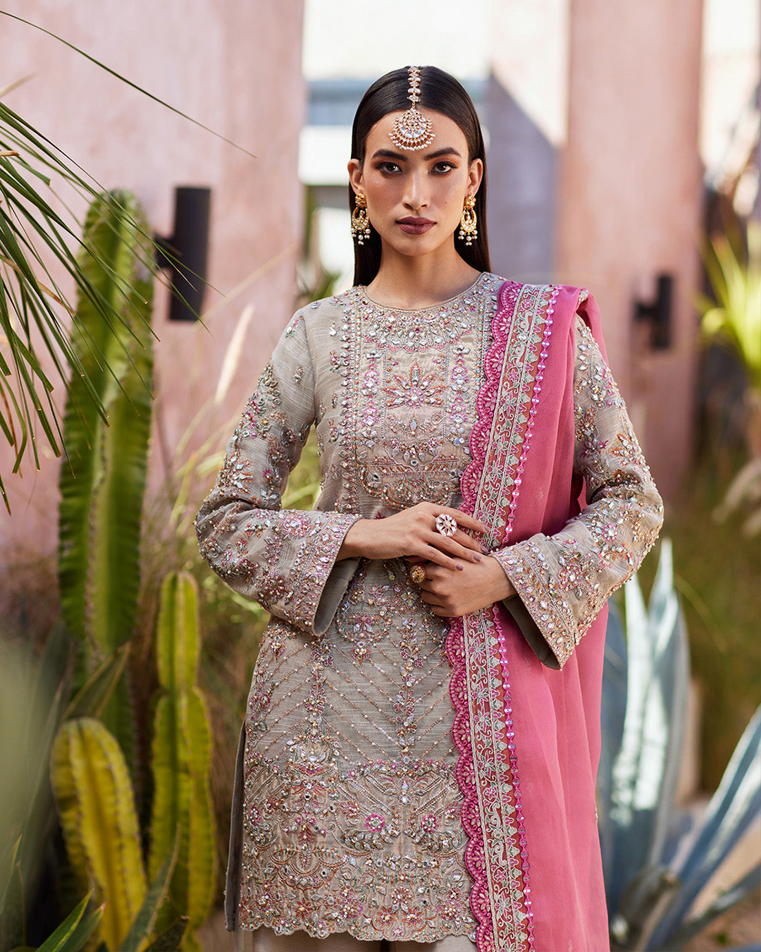 Faiza Saqlain | Aurnia Spring Festive Edit 24 | Rosaline - Official Faiza Saqlain - Agha Fabrics UK