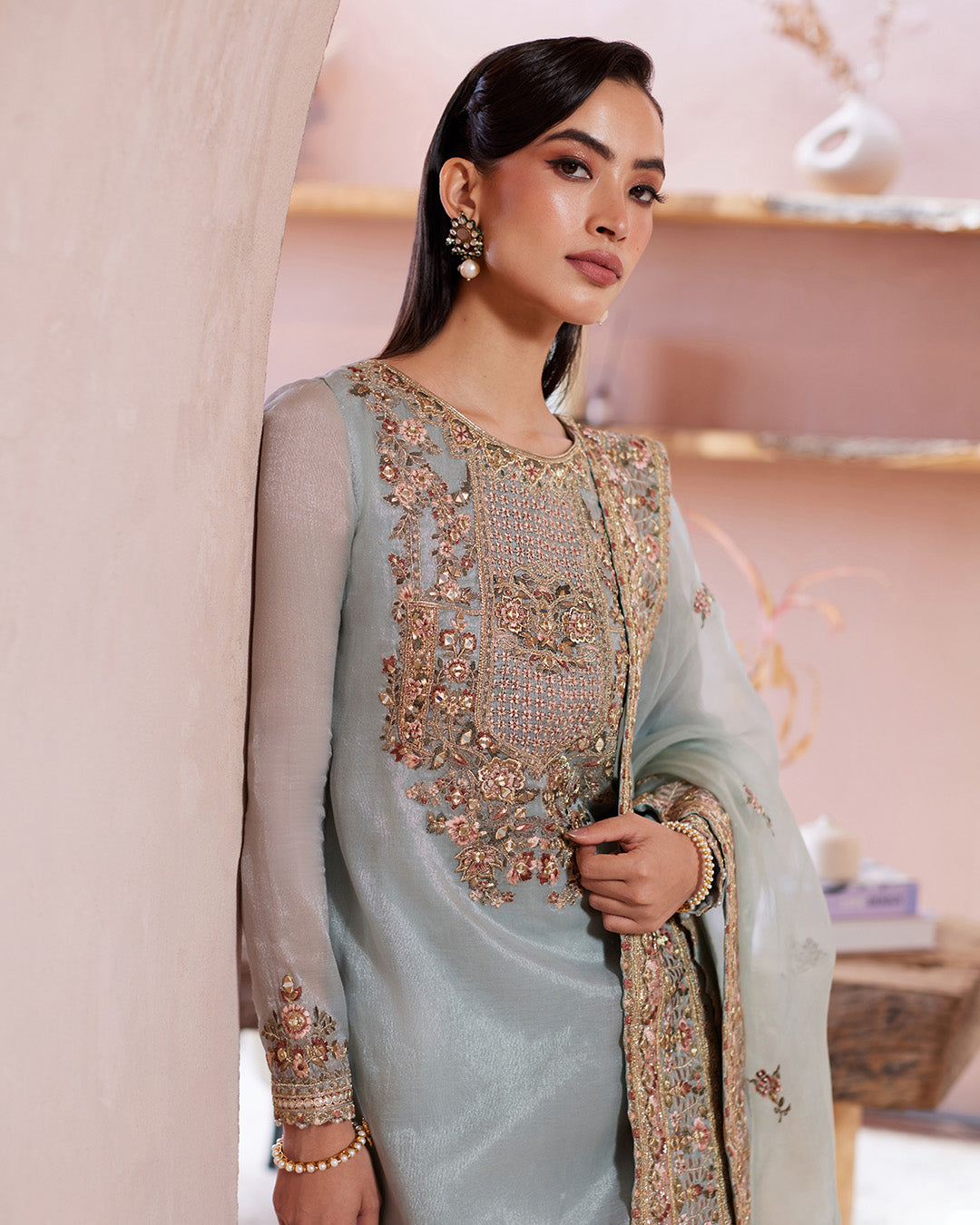 Faiza Saqlain | Aurnia Spring Festive Edit 24 | Zaafia - Official Faiza Saqlain - Agha Fabrics UK