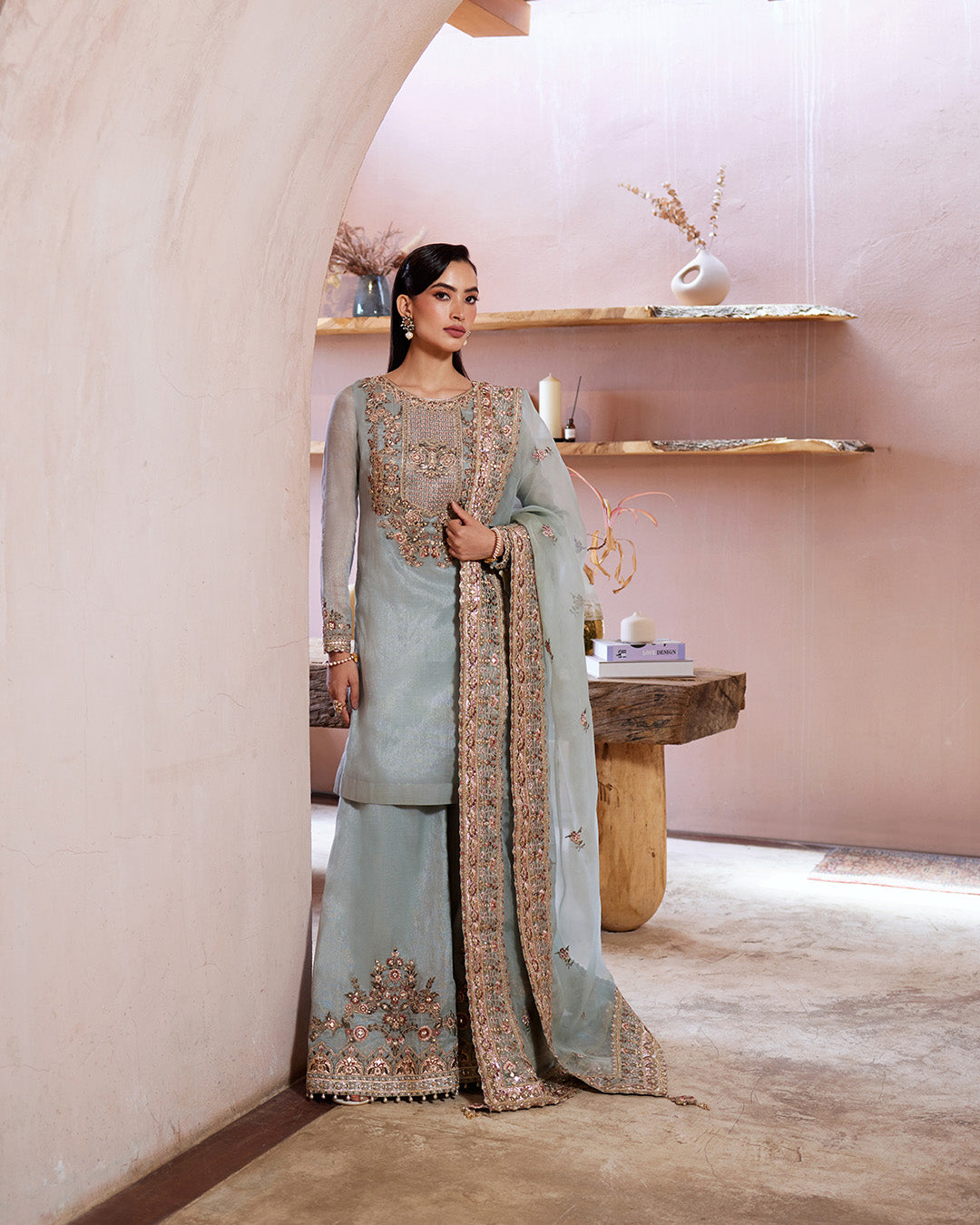 Faiza Saqlain | Aurnia Spring Festive Edit 24 | Zaafia - Official Faiza Saqlain - Agha Fabrics UK