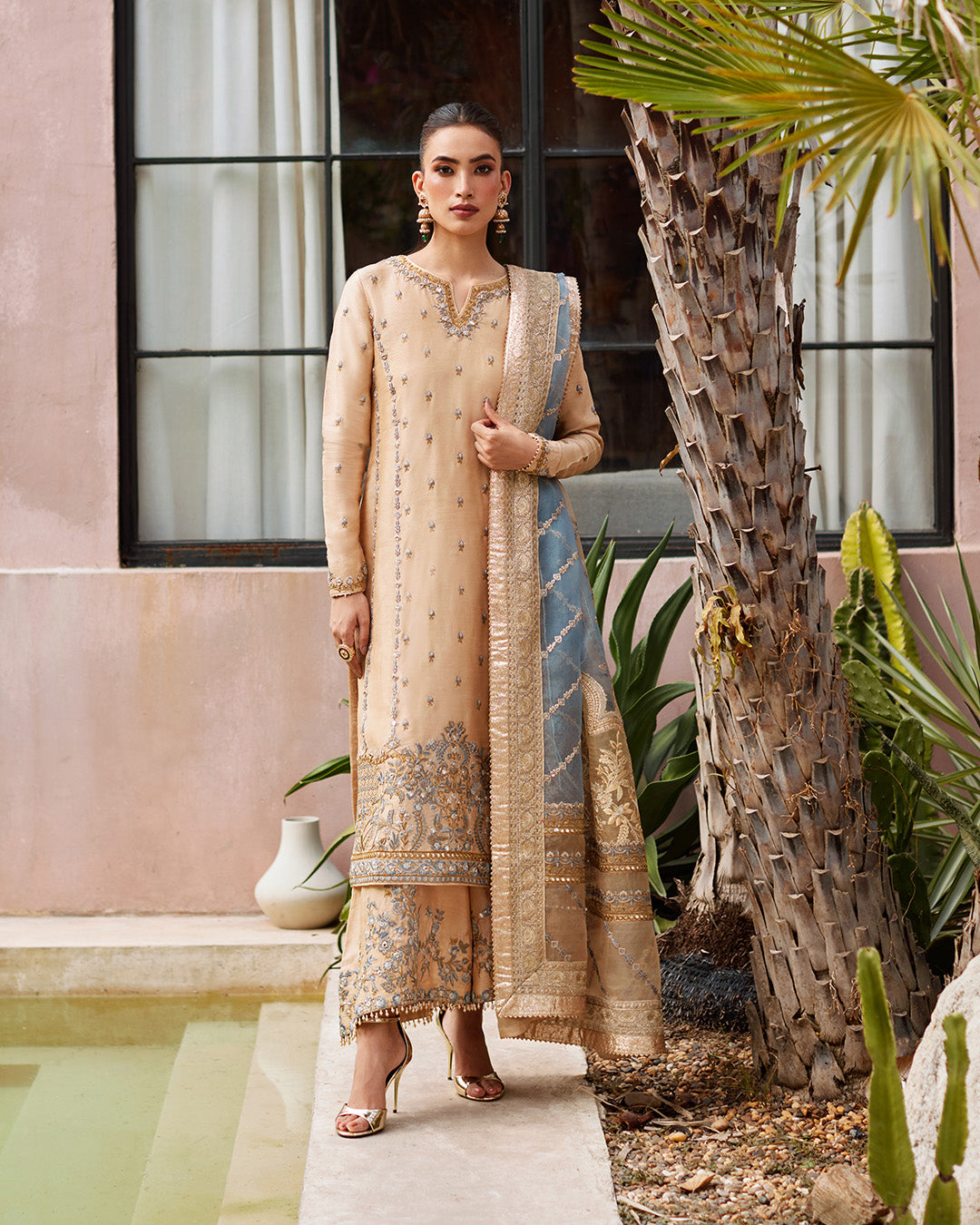 Faiza Saqlain | Aurnia Spring Festive Edit 24 | Yelena - Official Faiza Saqlain - Agha Fabrics UK
