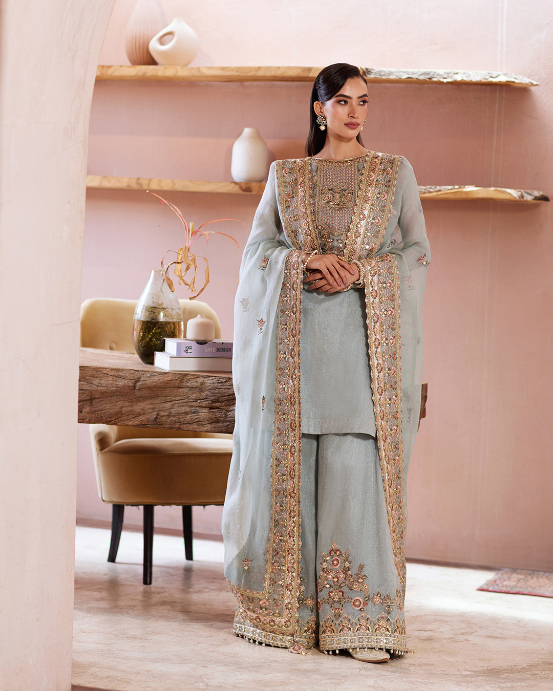 Faiza Saqlain | Aurnia Spring Festive Edit 24 | Zaafia - Official Faiza Saqlain - Agha Fabrics UK