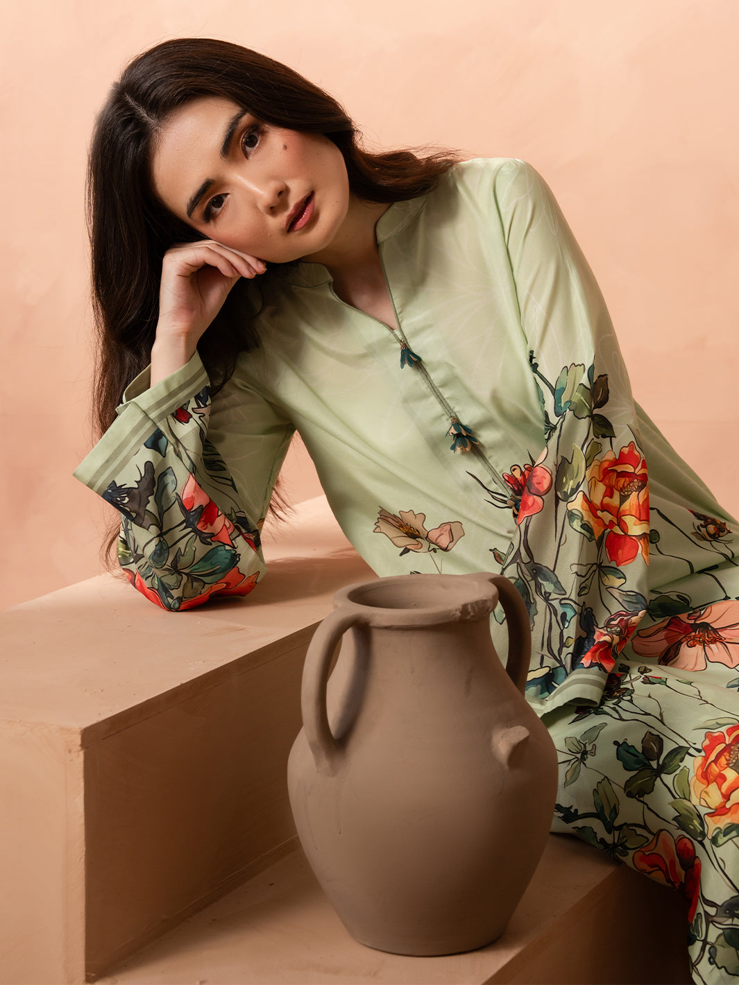 Izel | Sunset street Pret | FLAIR - Official Izel - Agha Fabrics UK