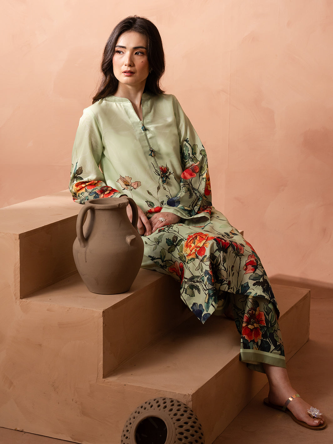 Izel | Sunset street Pret | FLAIR - Official Izel - Agha Fabrics UK