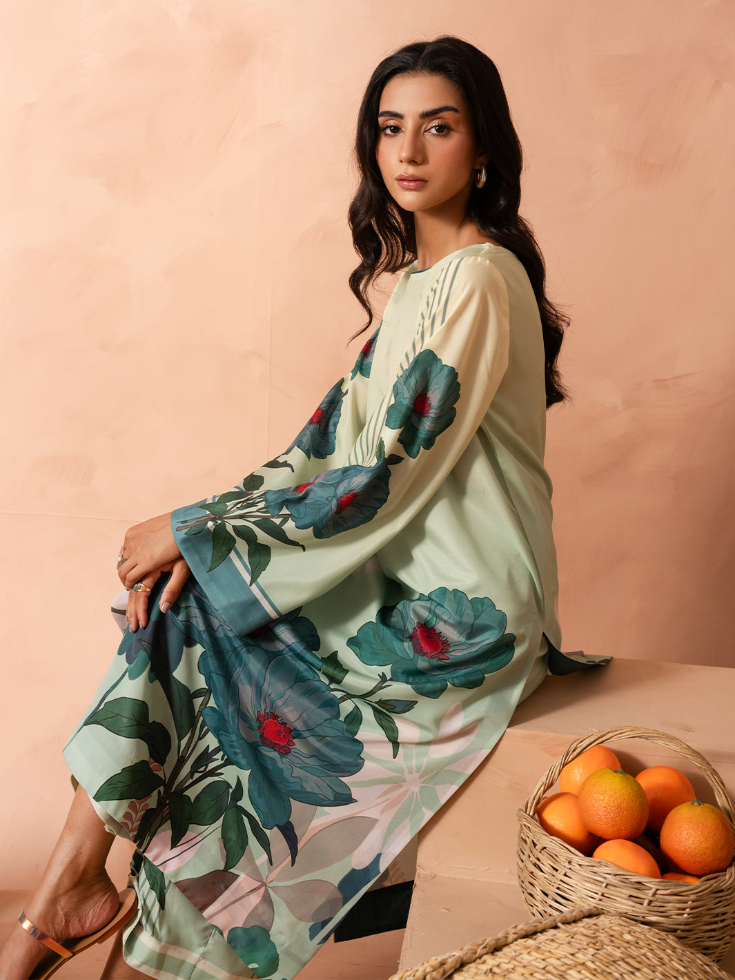Izel | Sunset street Pret | FLICKER - Official Izel - Agha Fabrics UK