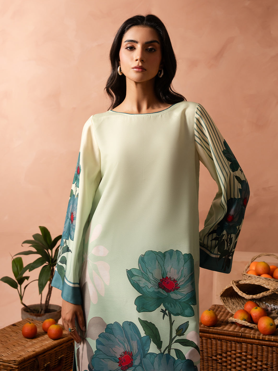 Izel | Sunset street Pret | FLICKER - Official Izel - Agha Fabrics UK