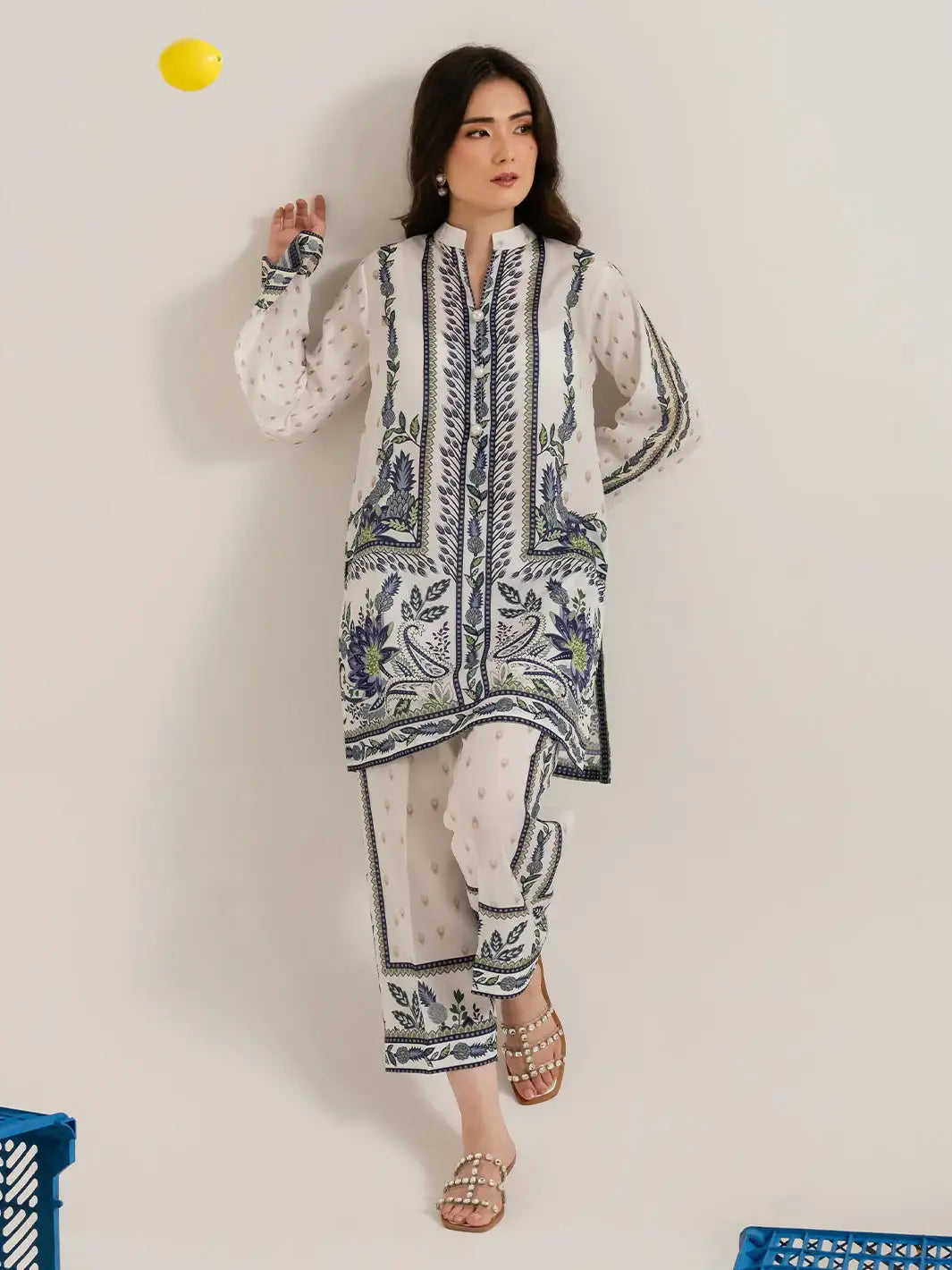 Izel | Sunset street Pret | FLORET - Official Izel - Agha Fabrics UK
