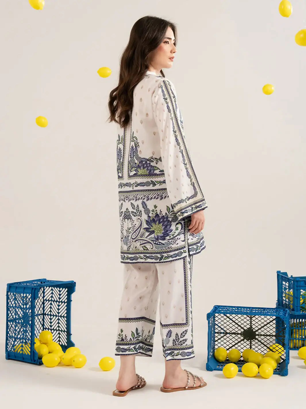 Izel | Sunset street Pret | FLORET - Official Izel - Agha Fabrics UK