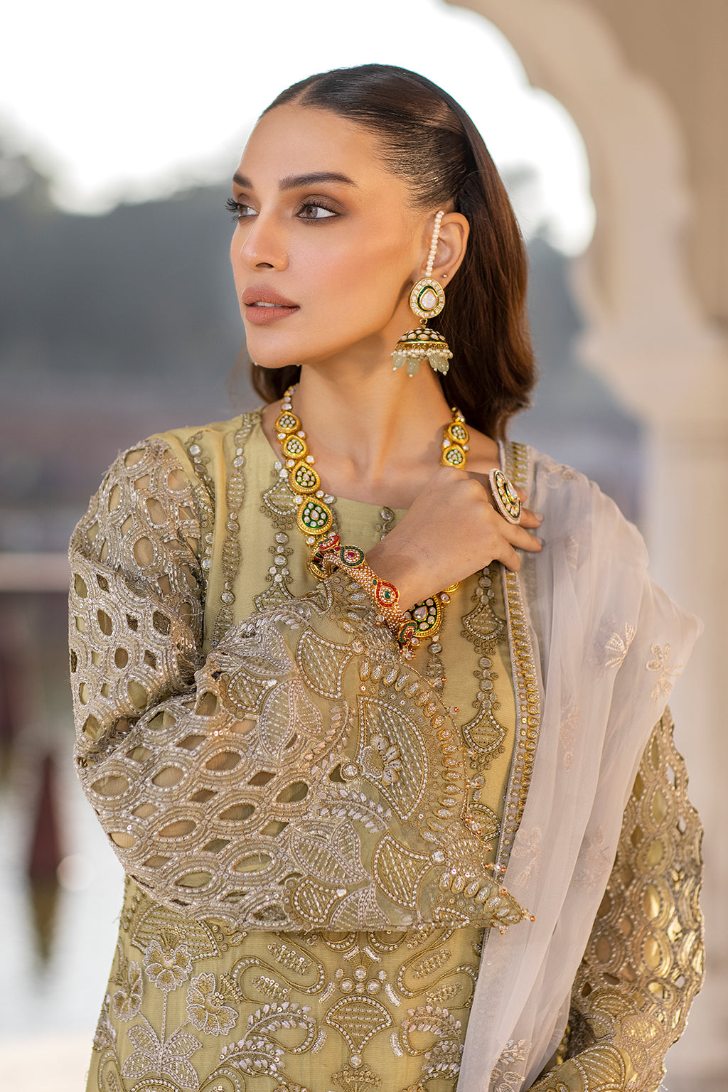 Flossie | Safeera Formals vol 13 | HONEY HAZE - Official Flossie - Agha Fabrics UK