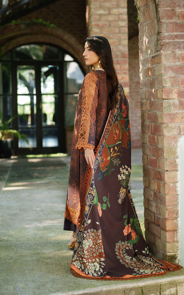 Asifa and Nabeel | Meraki Winter 25 | Forest Calm - Official Asifa and Nabeel - Agha Fabrics UK