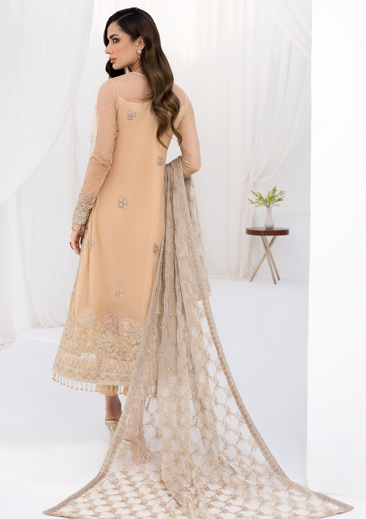 Formal Collection - Zarif - La Celeste - Luxury - ZLC#07 (SAND GLOW)