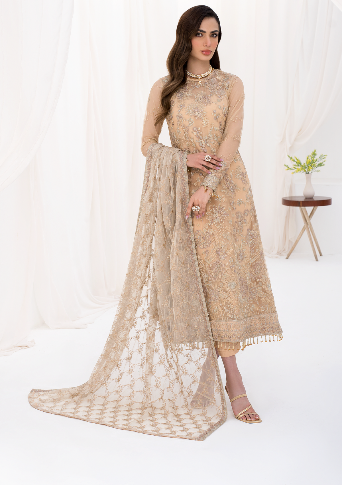 Formal Collection - Zarif - La Celeste - Luxury - ZLC#07 (SAND GLOW)