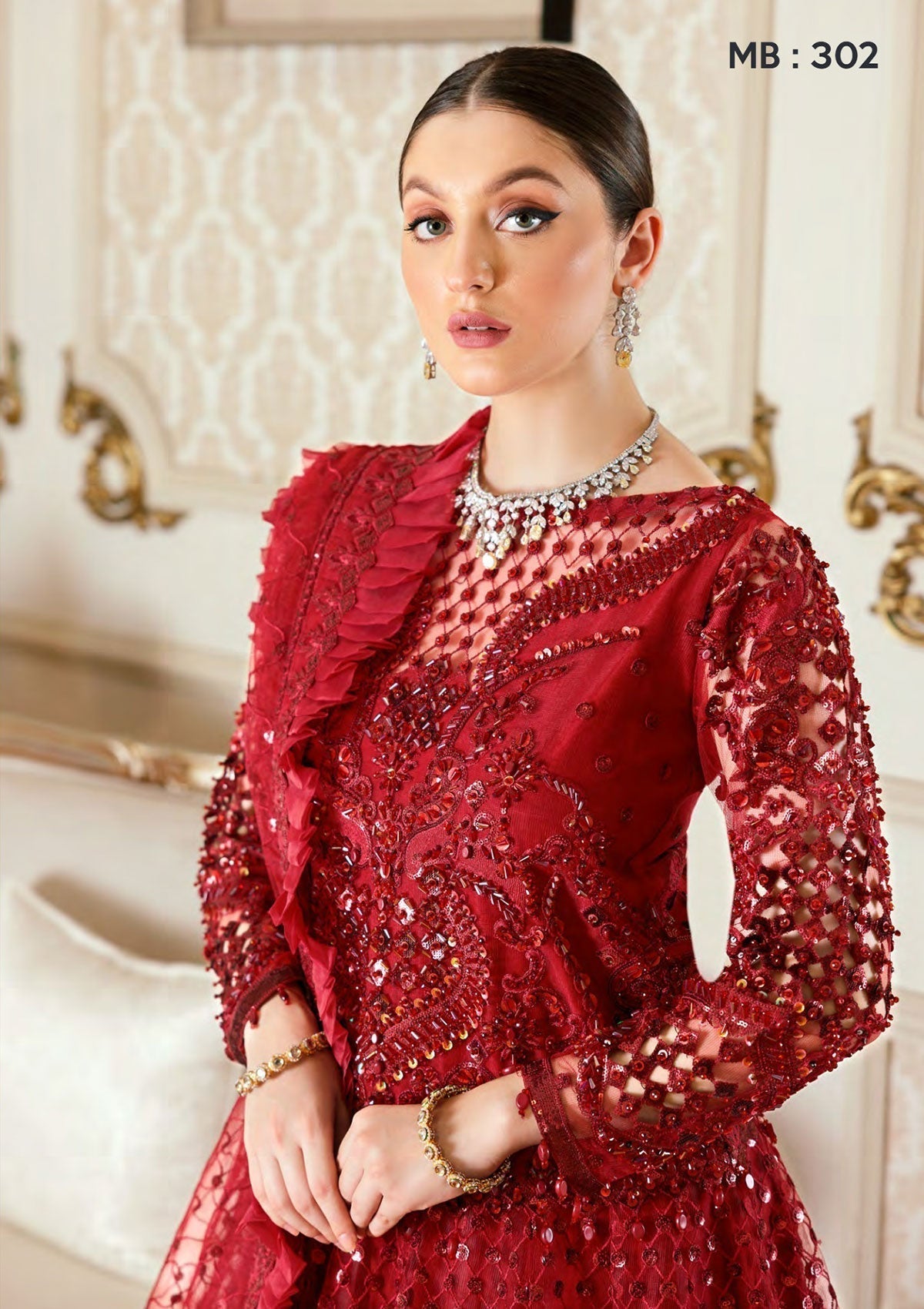 Formal Dress - Emaan Adeel - Mahermah - V03 - MB#302
