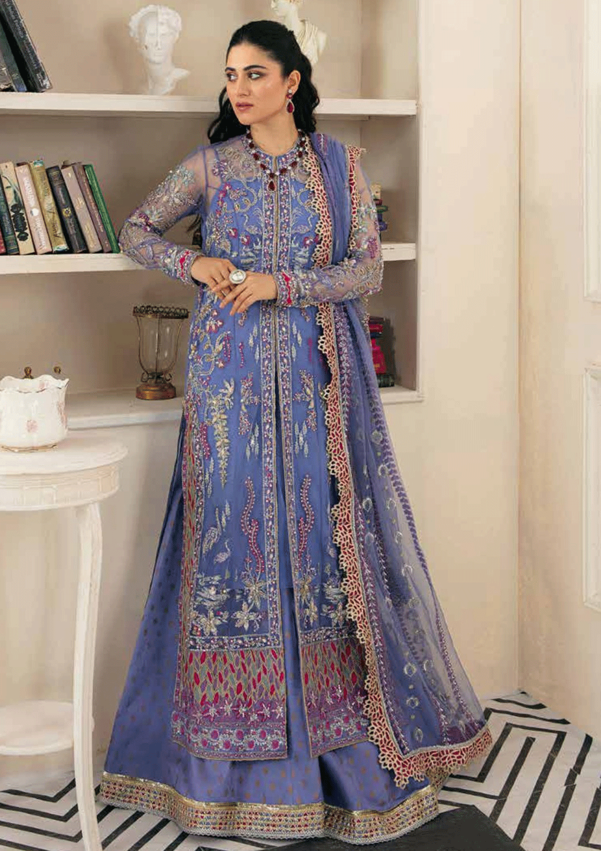 Formal Dress - Ezra - Wedding - EZR#2 - Afrozeh - Official Ezra - Agha Fabrics UK