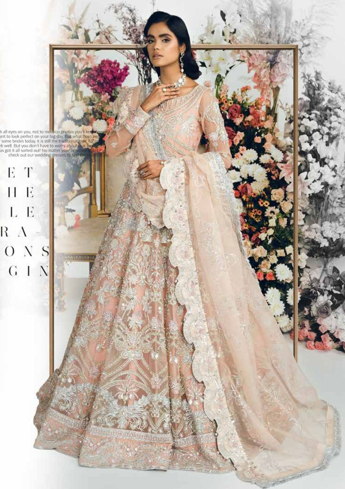 Formal Dress - Freesia - Tresor - Bridal - MBM#0036 (MILICA) - Official Freesia Premium - Agha Fabrics UK