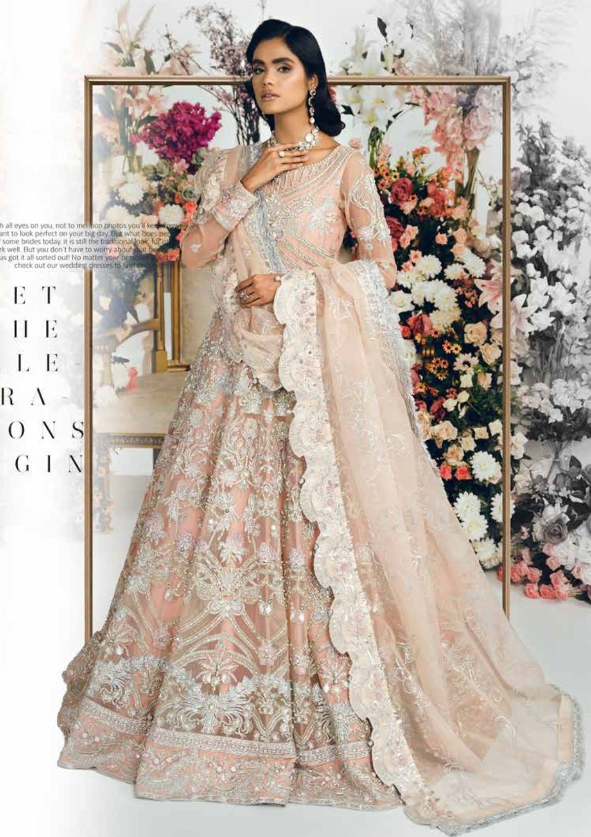 Formal Dress - Freesia - Tresor - Bridal - MBM#0036 (MILICA) - Official Freesia Premium - Agha Fabrics UK